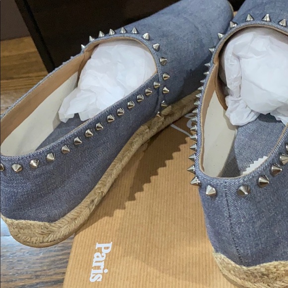 Christian Louboutin mens espadrilles spike size 44 main image 7